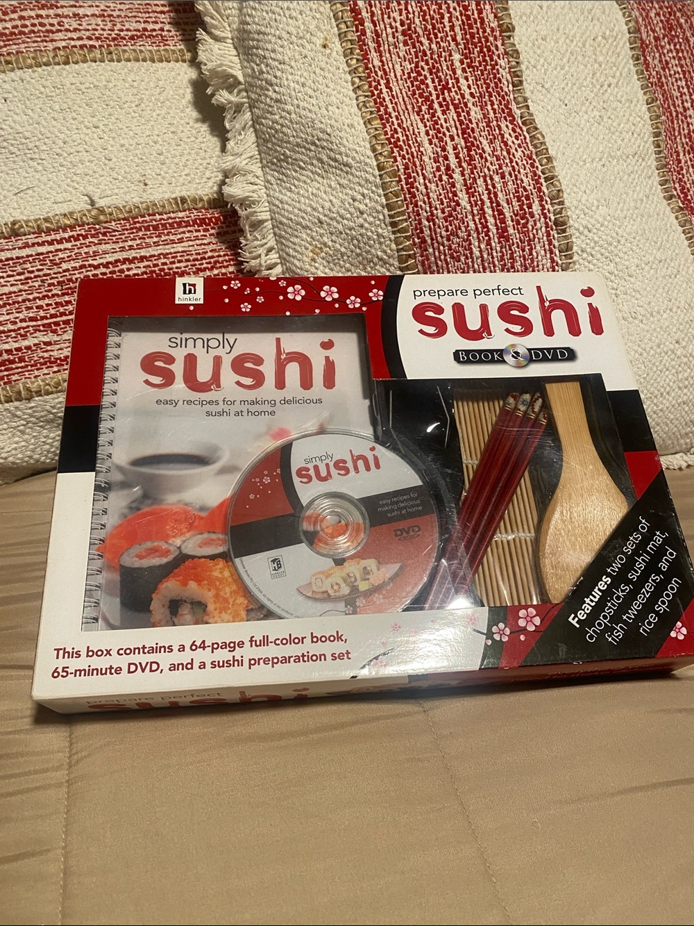 Simply Sushi Home Sushi Kit - Red